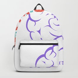 I Will Remember For You Alzheimer's Awareness Brain Disorder Backpack