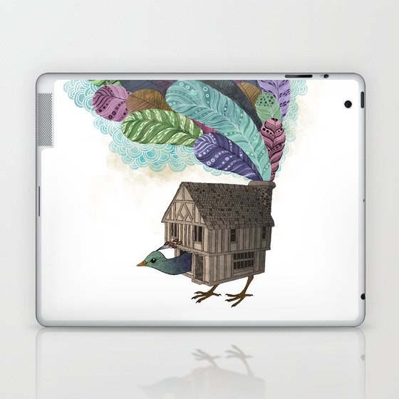 birdhouse revisited Laptop & iPad Skin