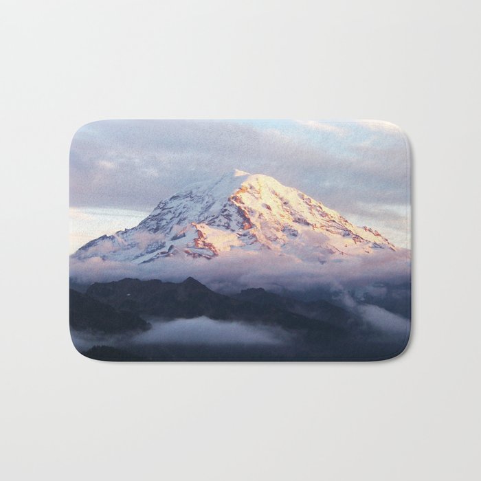 Marvelous Mount Rainier 2 Bath Mat