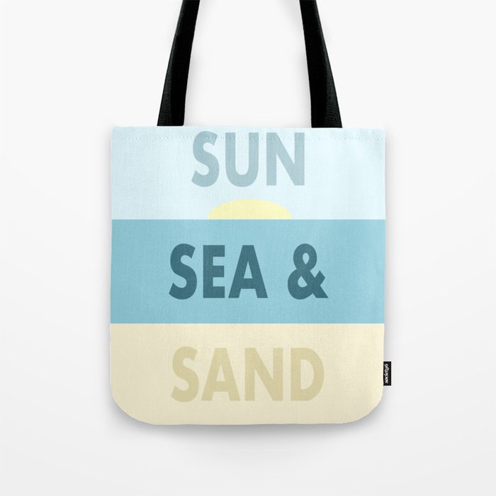 Sun, Sea & Sand Tote Bag