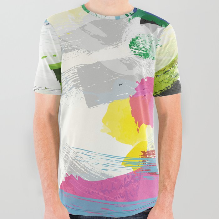 Abstractionnova 12-15 All Over Graphic Tee