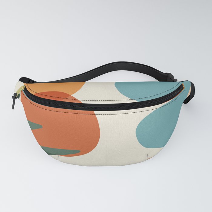 Abstract Art Beautiful summer pallette color Fanny Pack
