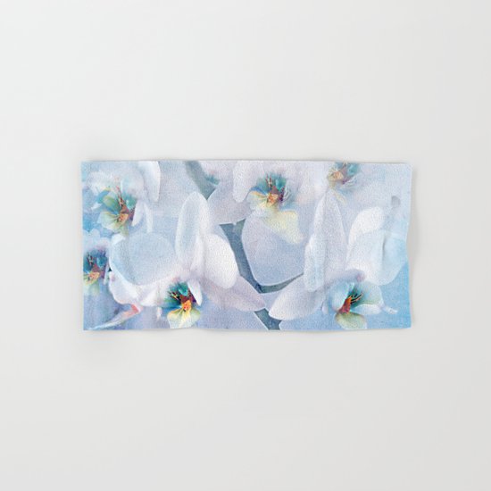 The mystery of orchid(snowy) Hand & Bath Towel