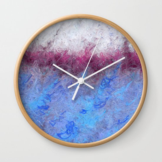 The Day's Deal With The Coming Night II Wall Clock