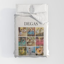 Degas - Collage Duvet Cover