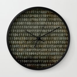 Hexadecimal Wall Clocks Society6