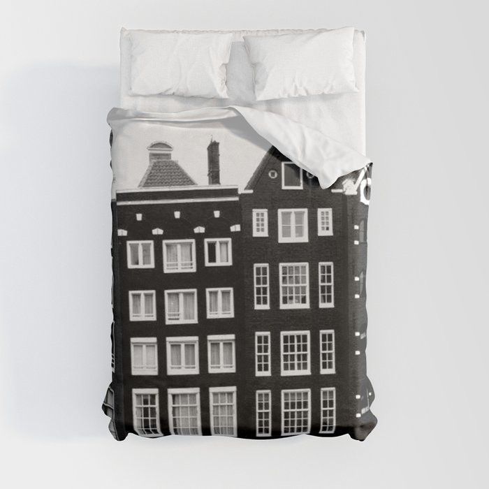 The canal houses of Amsterdam Duvet Cover