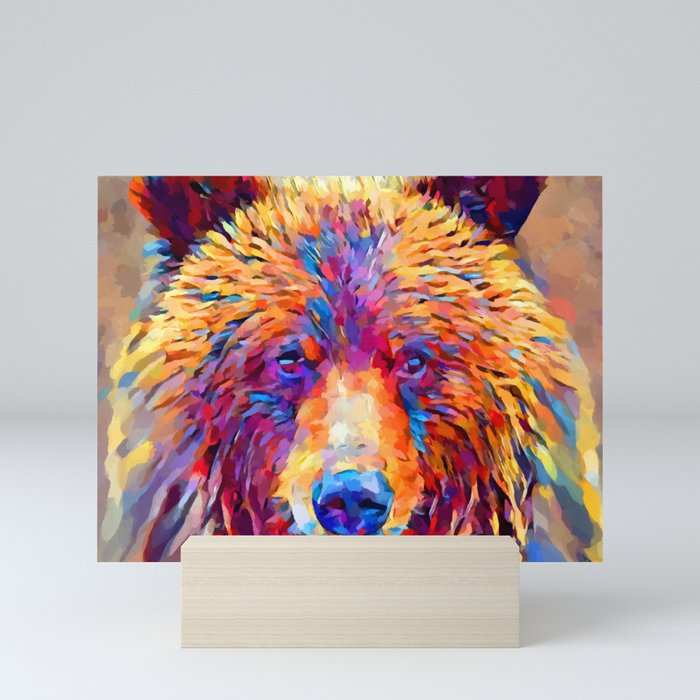 Grizzly Bear Mini Art Print