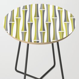 Tiki Modern Bamboo Design, Mid Century Modern Side Table