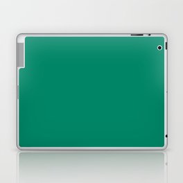 TENNIS COURT GREEN SOLID COLOR  Laptop Skin