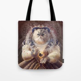 Cat Queen Tote Bag