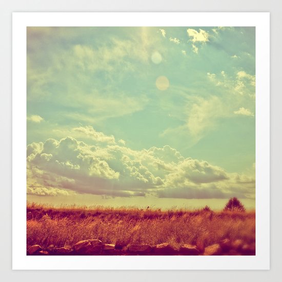 Shooting the Breeze 2.0 Art Print