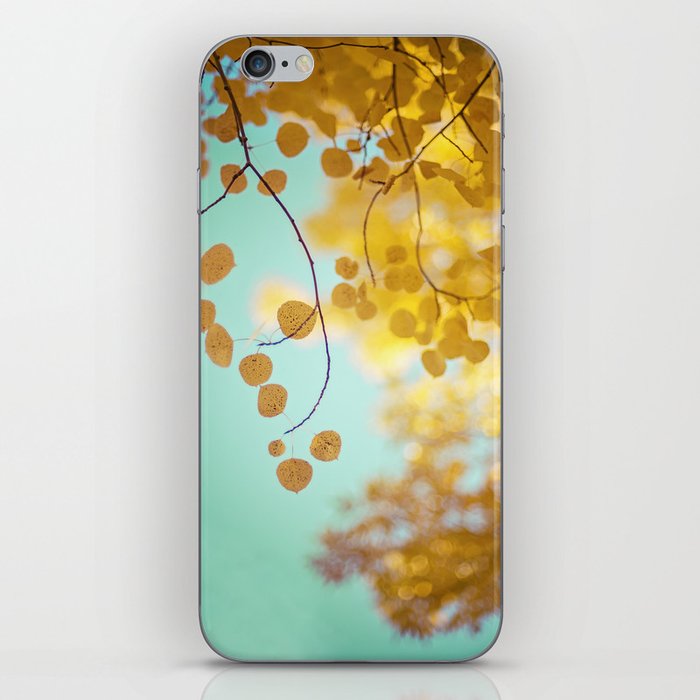 nature's gold iPhone Skin
