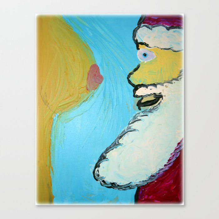 After All The Milk N' Cookies Canvas Print