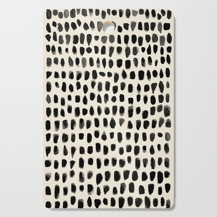 Dots (Beige) Cutting Board