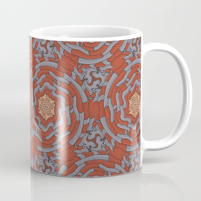 Sock Puppet Tessellation Coffee Mug