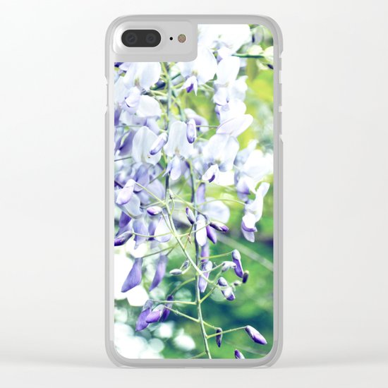 WISTERIA Clear iPhone Case