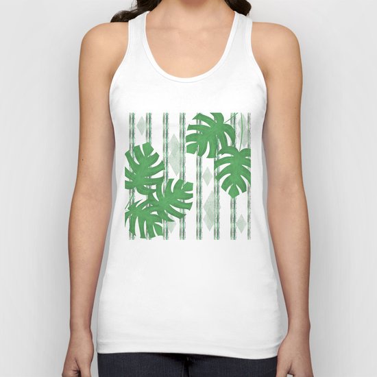 Monstera Unisex Tank Top