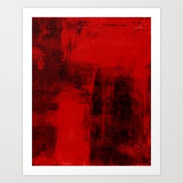 Marlborough Red Art Print