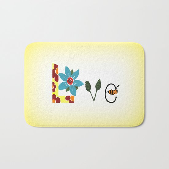 Bee Mine Bath Mat