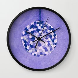 Solo Disco (Blue Violet) Wall Clock