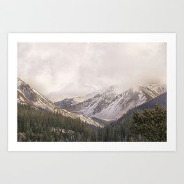 Lost in the Clouds Art Print