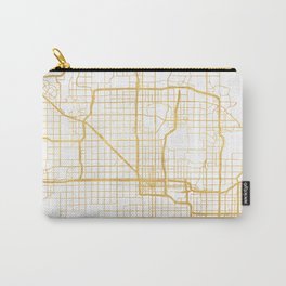 PHOENIX ARIZONA CITY STREET MAP ART Carry-All Pouch
