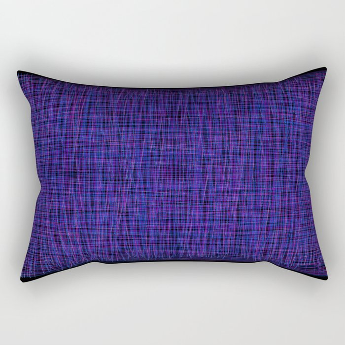 woven colors 1 Rectangular Pillow by dparker | Society6