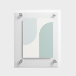 Modern Minimal Arch Abstract XXXV Floating Acrylic Print
