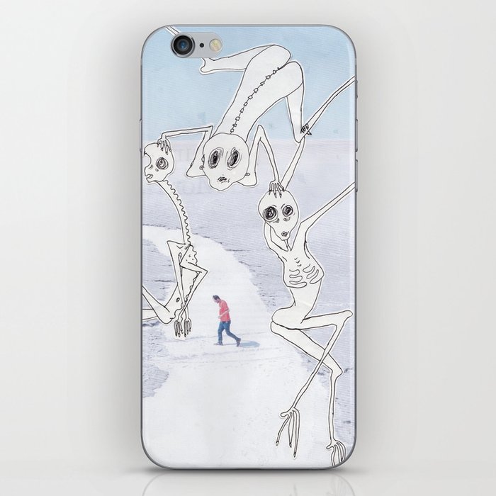 An Observation on the Edge of the World iPhone Skin