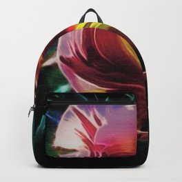 Tulip, First Morning Light still life portrait painting Backpack