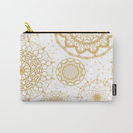 Gold mandalas Carry-All Pouch