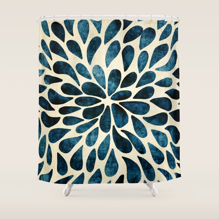 Petal Burst 5 Shower Curtain by Klara Acel Society6