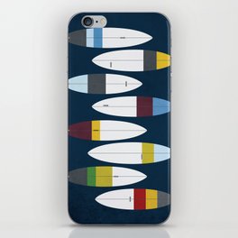 Surfboards Quiver iPhone Skin