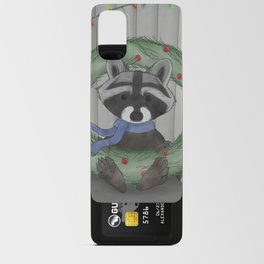 Raccoon Holidays Android Card Case