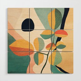 Colorful Branching Out 26 Wood Wall Art