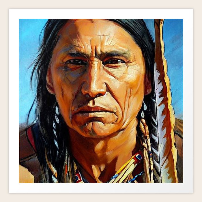 "Do not lie to me." Art Print by Peter C. Brooks Society6