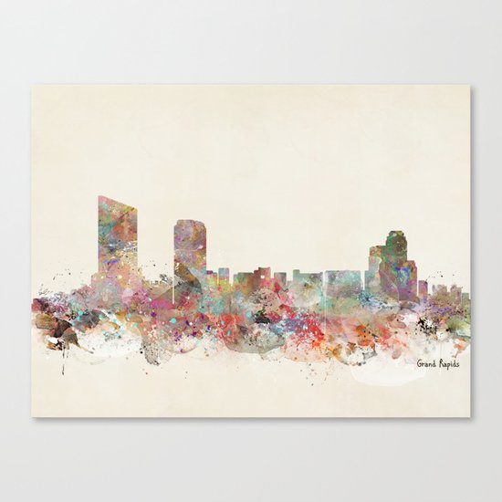 grand rapids michigan Canvas Print