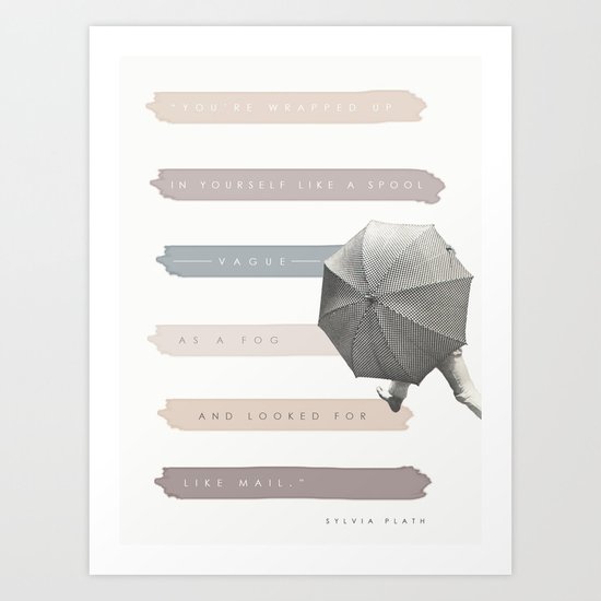 Vague as a Fog Art Print