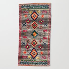 Colored Traditional Tropical Berber Handmade MOROCCAN Fabric Style Beach Towel