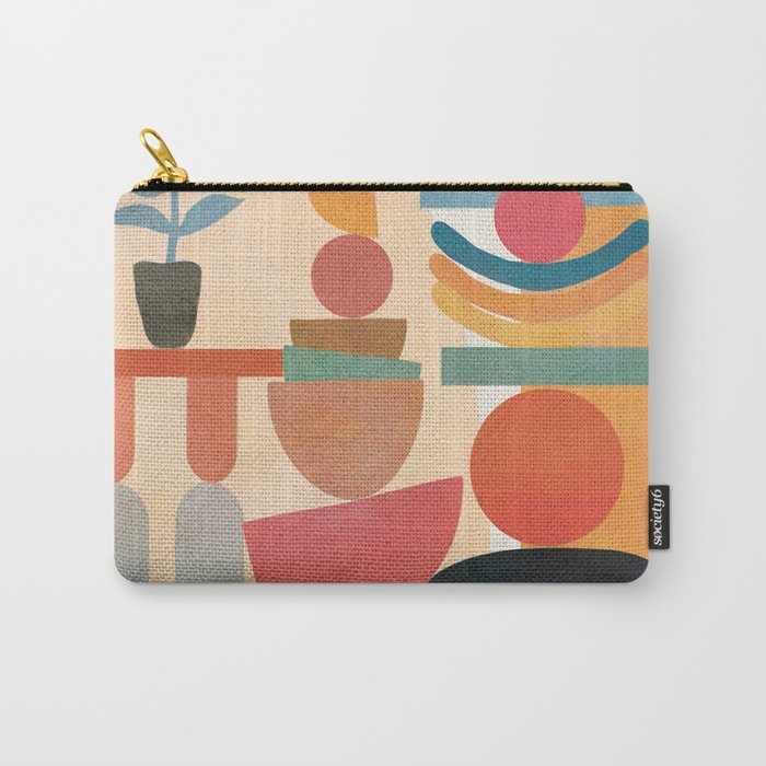 Modern Abstract Art 73 Carry-All Pouch