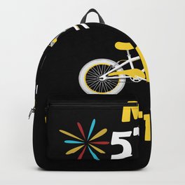 Children's Bike Gift 5th Birthday Backpack