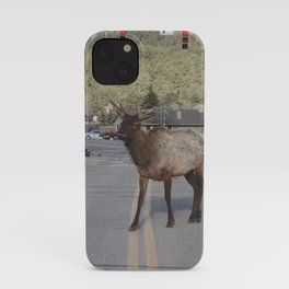Elk Walking iPhone Case
