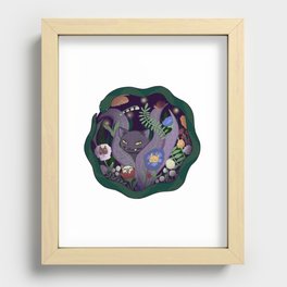 Garden of Fang and Claw Recessed Framed Print