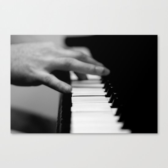 Piano Canvas Print