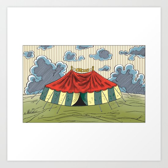 circus Art Print