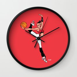 CoolNoodle with Jordan6 Carmine Wall Clock