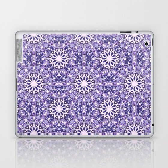 Very Peri Kaleidoscope Pattern Laptop & iPad Skin