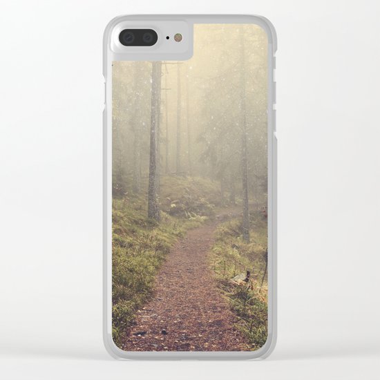 Norwegian Woods Clear iPhone Case