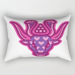 Girly Atum logo Rectangular Pillow